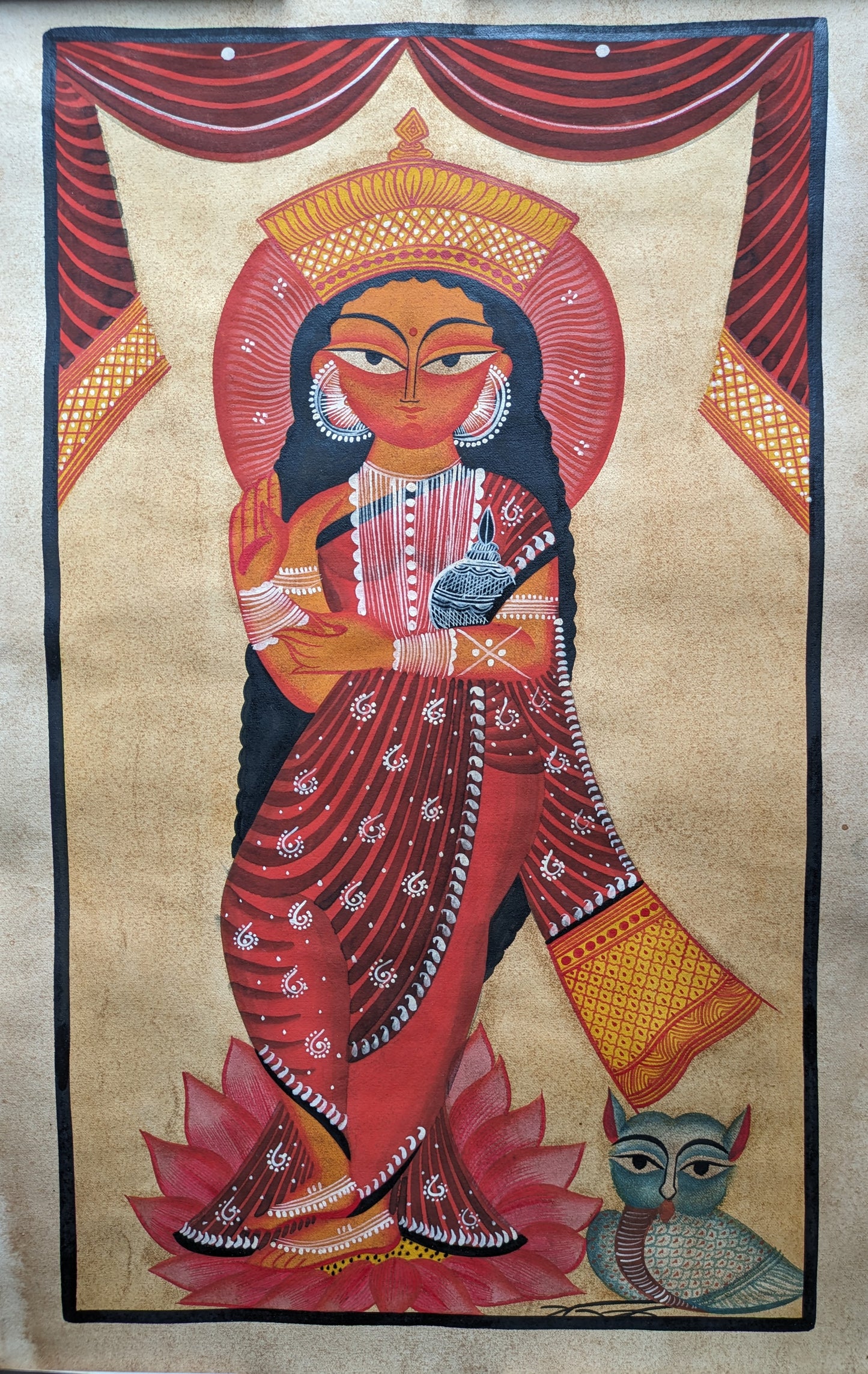 Lakshmi - by Uttam Chitrakar