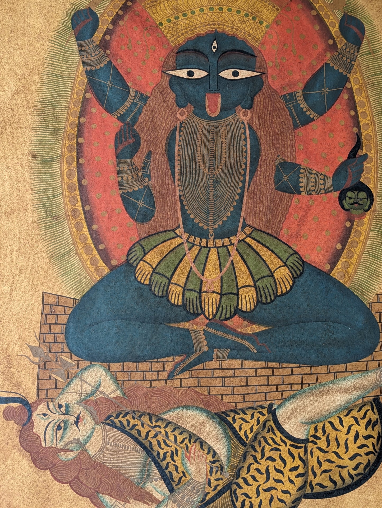 Kali - by Uttam Chitrakar